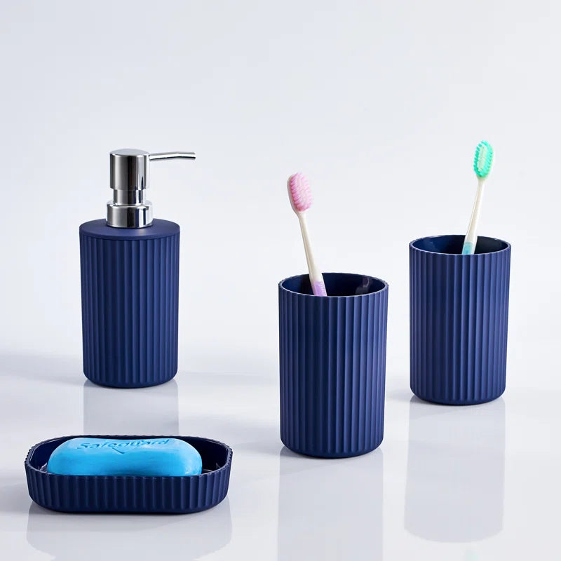Carletha Bathroom Accessory Set