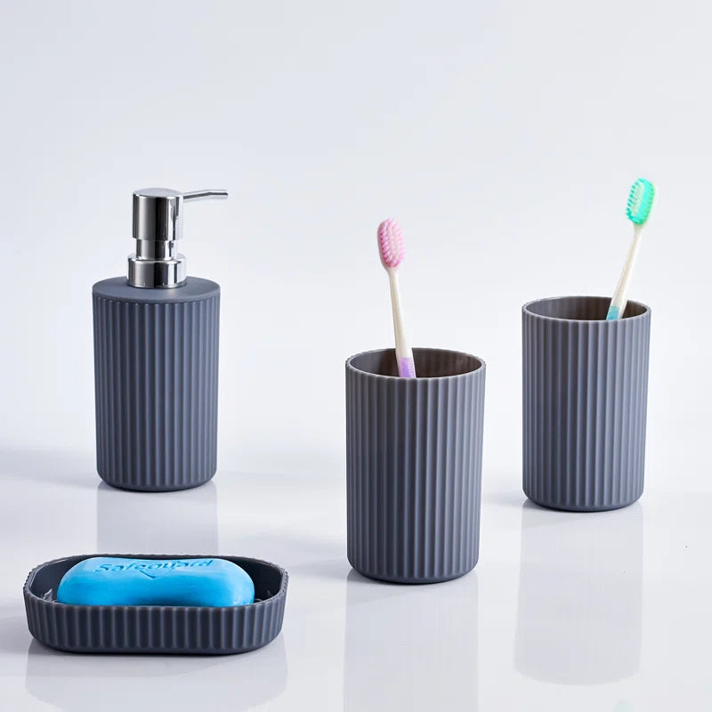 Carletha Bathroom Accessory Set