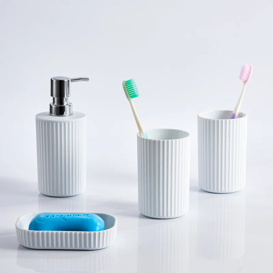 Carletha Bathroom Accessory Set